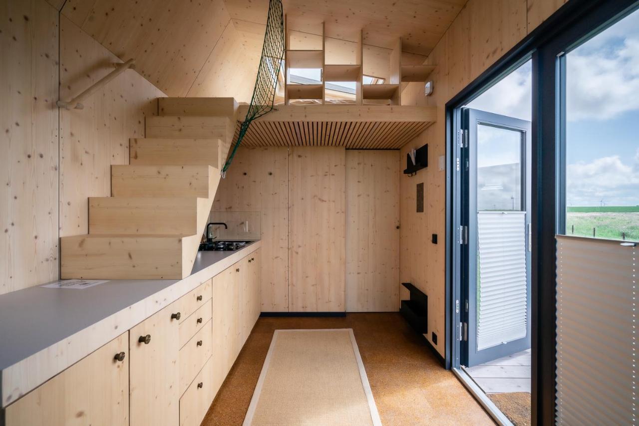 Tiny House Pioneer 18 Zur Meerseite - Green Tiny Village Harlesiel Каролинензил Екстериор снимка