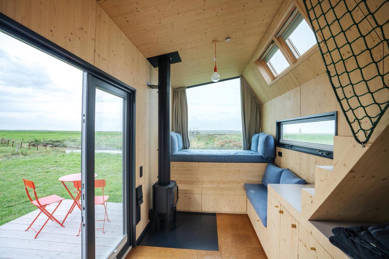 Tiny House Pioneer 18 Zur Meerseite - Green Tiny Village Harlesiel Каролинензил Екстериор снимка