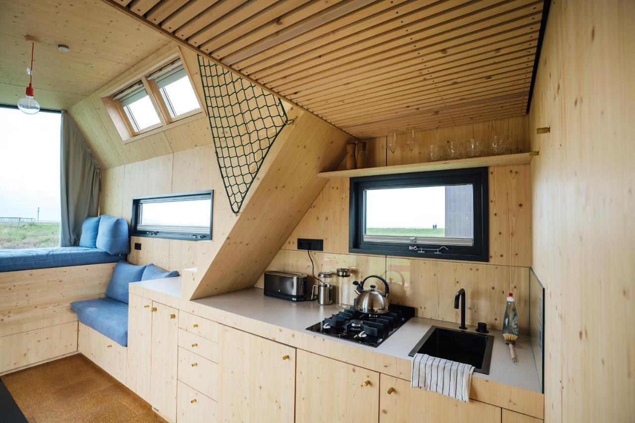 Tiny House Pioneer 18 Zur Meerseite - Green Tiny Village Harlesiel Каролинензил Екстериор снимка